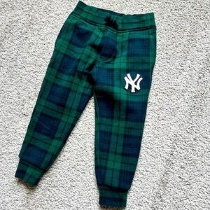 Polo Ralph Lauren Yankees Plaid Pant - Size 3T - Unisex
